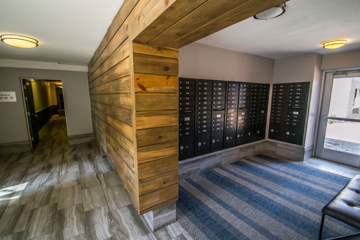 The Parker lobby interior, Boulder